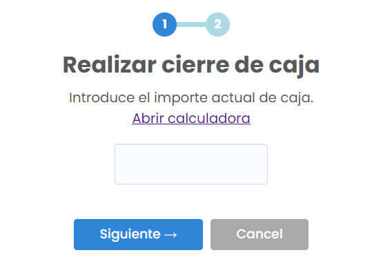 cierre de caja