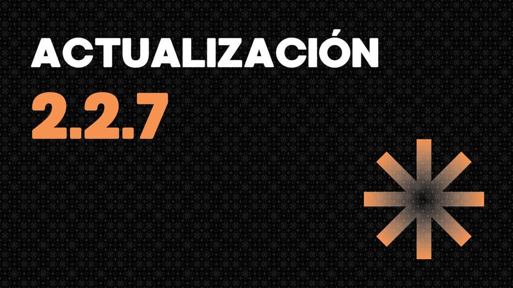 Actualización 2.2.7
