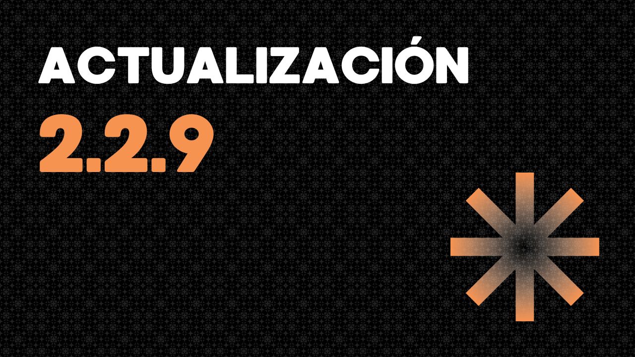 Actualización 2.2.9